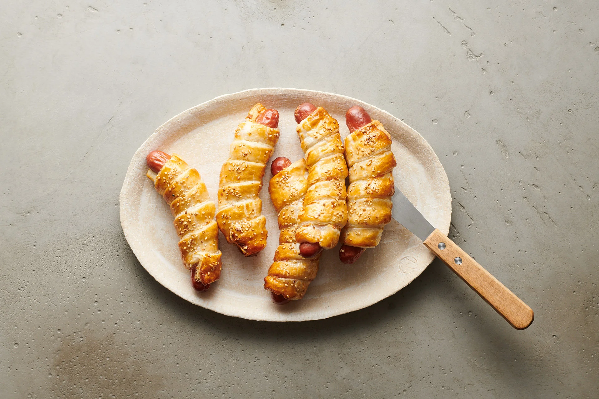 Wienerli im Teig - Tiptopf Rezept