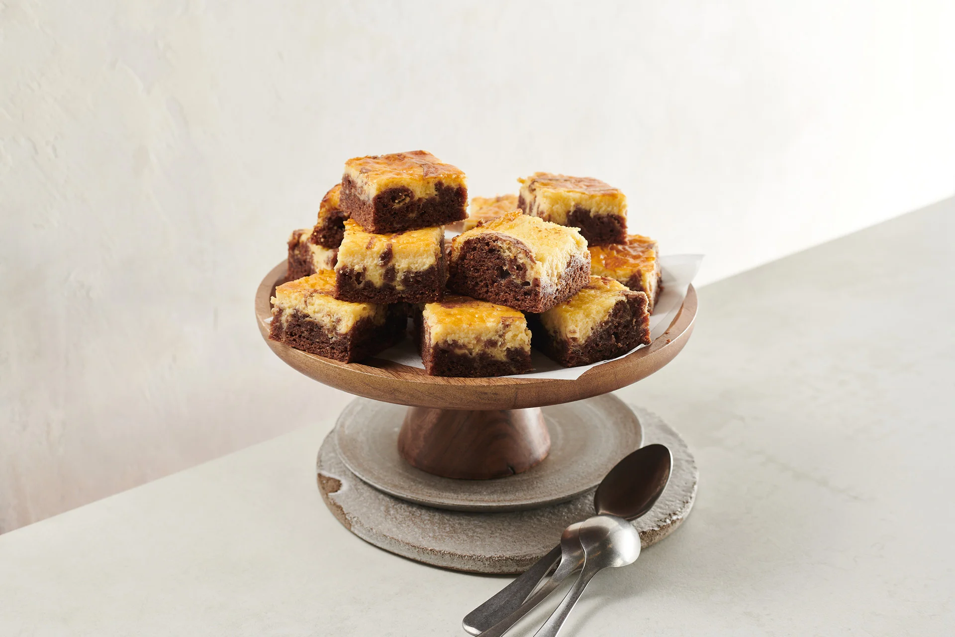 Cheesecake-Brownies - Tiptopf Rezept
