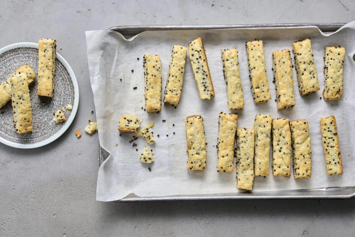 Käsestangen mit Kernen - Tiptopf Rezept Käsestangen mit Kernen - Tiptopf Rezept